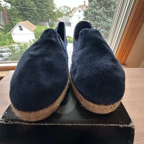 Maypol  women’s espadrilles Blue suede slip on size 8 nwt main image 9
